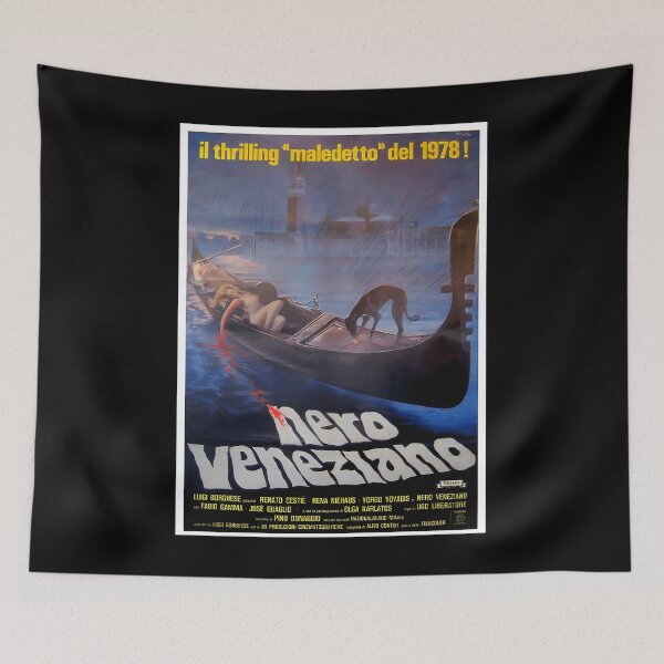 Item preview, Nero Veneziano - Italian Giallo Film Poster designed and sold by benderabraham1.