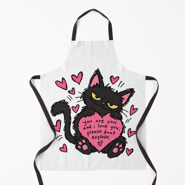 Item preview, You Are Cool Funny Black Cat Love designed and sold by MonkiFlipp.