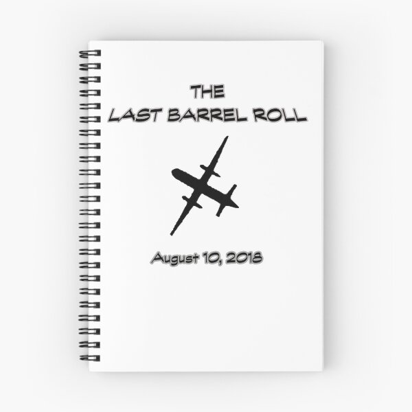 Item preview, The Last Barrel Roll SeaTac Airport Sky King skychad pilot stolen plane meme designed and sold by Watery.