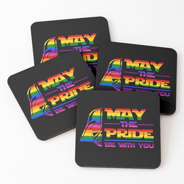 Item preview, May The Pride Be With You Darth Vader Rainbow designed and sold by Bohepa.