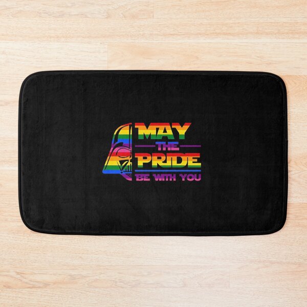 Item preview, May The Pride Be With You Darth Vader Rainbow designed and sold by Bohepa.