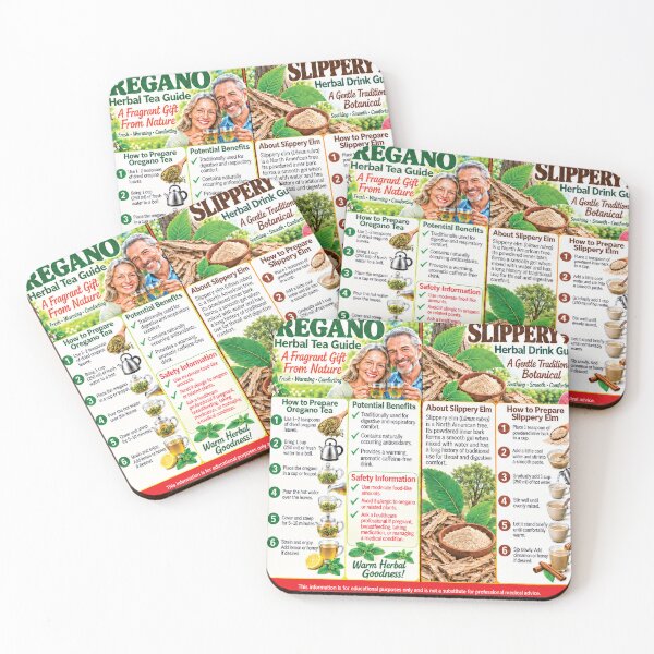Item preview, Oregano and Slippery Elm Guide designed and sold by New Wave Artworks & Odds &Ends.