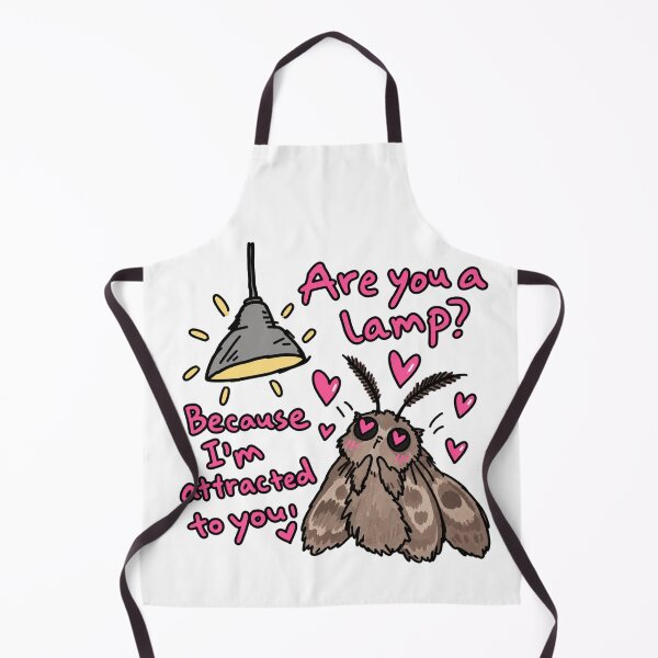 Item preview, Are You a Lamp Funny Moth designed and sold by MonkiFlipp.