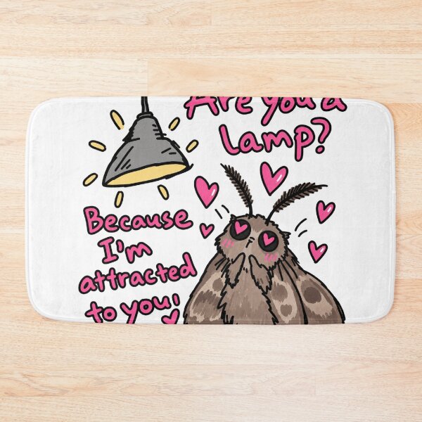 Item preview, Are You a Lamp Funny Moth designed and sold by MonkiFlipp.