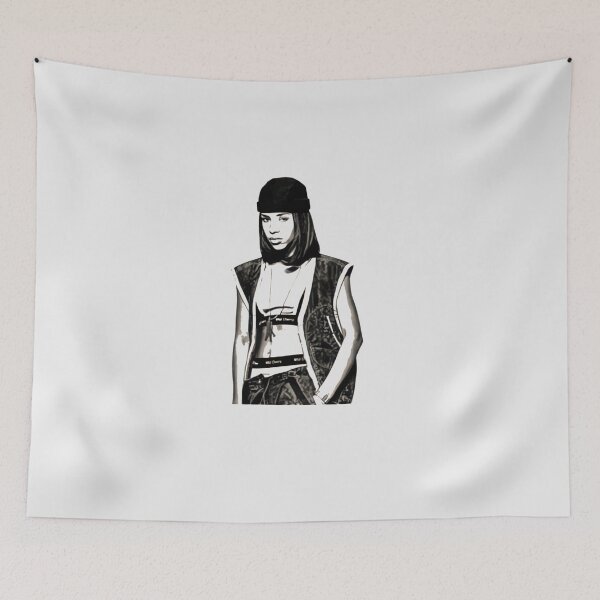 Item preview, Aaliyah Baby Girl Purple Bootleg Vintage  designed and sold by Irisdesignshopa.