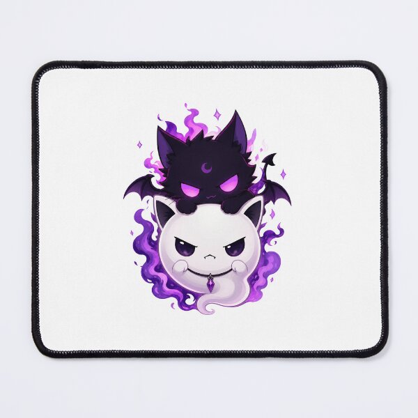 Item preview, Cute Demon Cat Shadow Anime Art designed and sold by Dmo3HarkoArt.