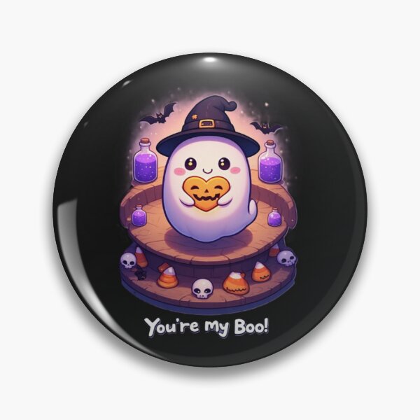 Item preview, Cute Chibi Ghost You’re My Boo designed and sold by Naynners Designs.