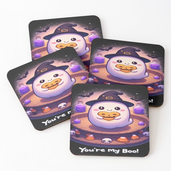 Item preview, Cute Chibi Ghost You’re My Boo designed and sold by Naynners Designs.