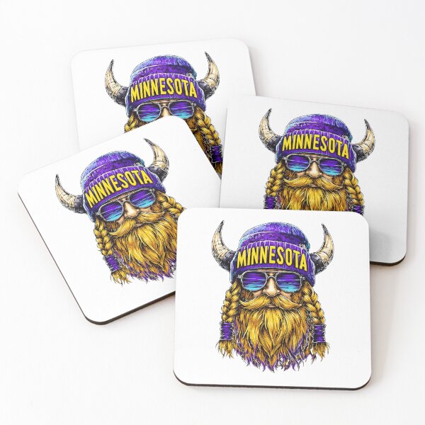 Item preview, Cool Nordic Warrior Minnesota Fan Tee designed and sold by PaisynnSeika.