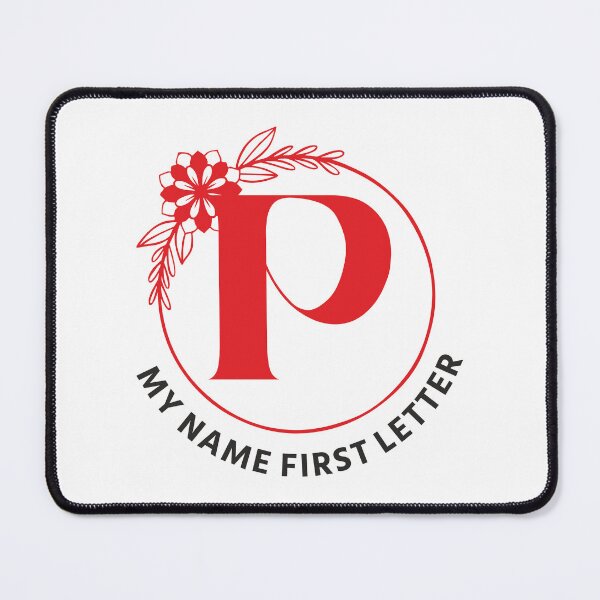 Item preview, My Name First Letter - Personalized Name Initial Letter Typography | Custom First Alphabet Name Art | Monogram Initial Design designed and sold by 440CREATIVES.