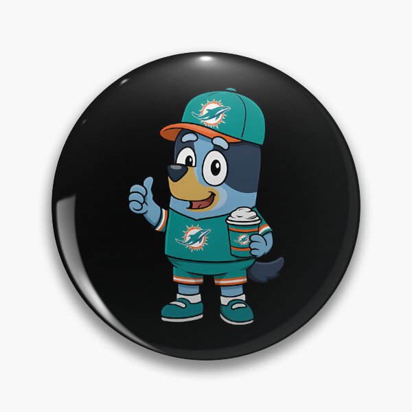 Item preview, miami dolphins Football Blueys Cartoon designed and sold by Simple But Creative.