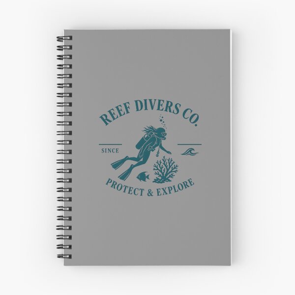 Item preview, Reef Divers Co. Emblem Design designed and sold by MOCH- ART.