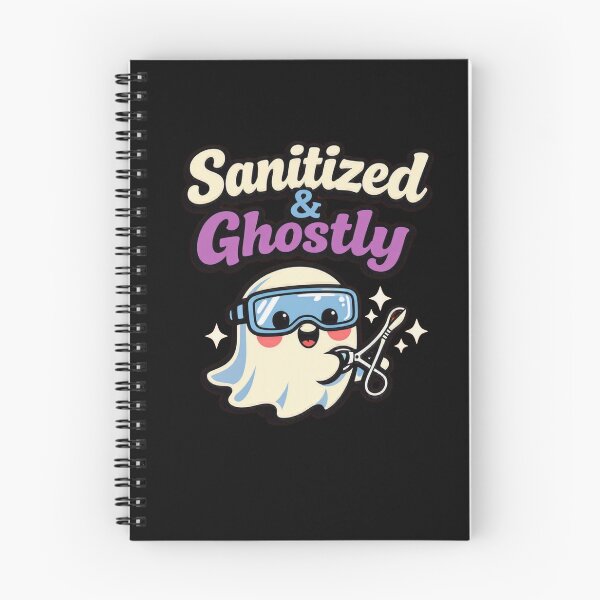Item preview, Sanitized And Ghostly Cute Halloween Sterile Processing designed and sold by Timeless Junction.