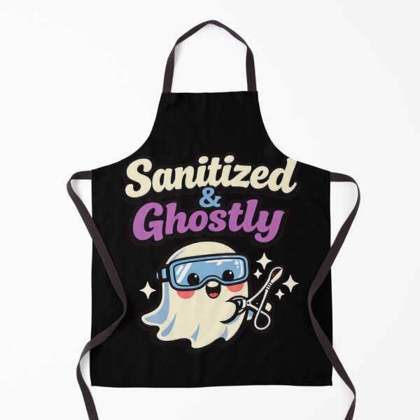 Item preview, Sanitized And Ghostly Cute Halloween Sterile Processing designed and sold by Timeless Junction.