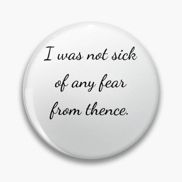 Item preview, “I was not sick of any fear from thence.” - handwriting black designed and sold by ariksworld.