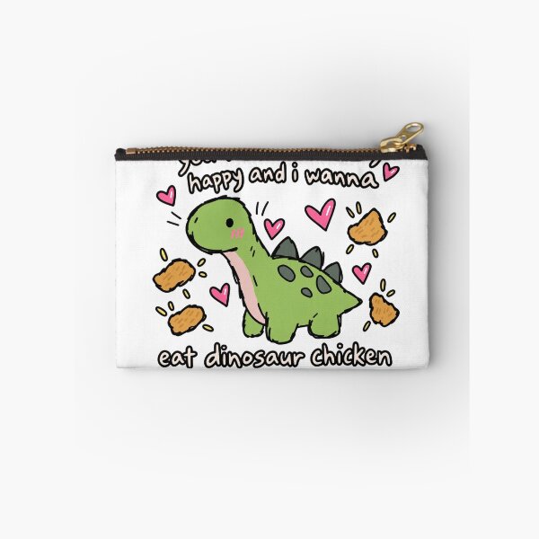 Item preview, Dinosaur Nuggets Make Me Happy Funny designed and sold by MonkiFlipp.
