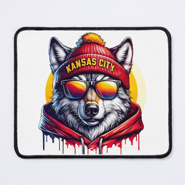 Item preview, Cool Wolf City Beanie Sunglasses Hoodie designed and sold by SopheeTrah.