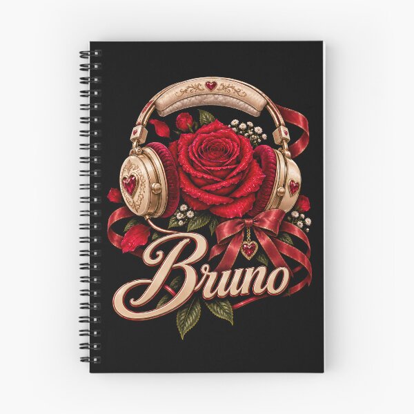 Item preview, Bruno Red Rose Headphones Romantic Music  designed and sold by Abigaildixon92.