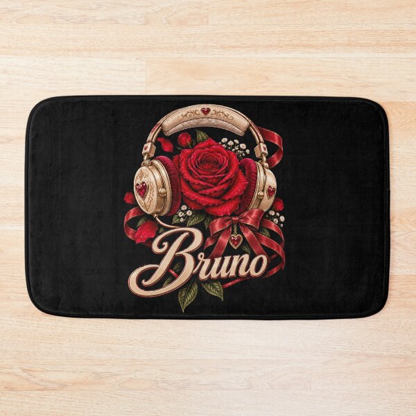 Item preview, Bruno Red Rose Headphones Romantic Music  designed and sold by Abigaildixon92.