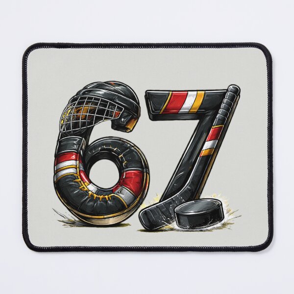 Item preview, six seven meme - 67 Hockey designed and sold by DIGOR shop.