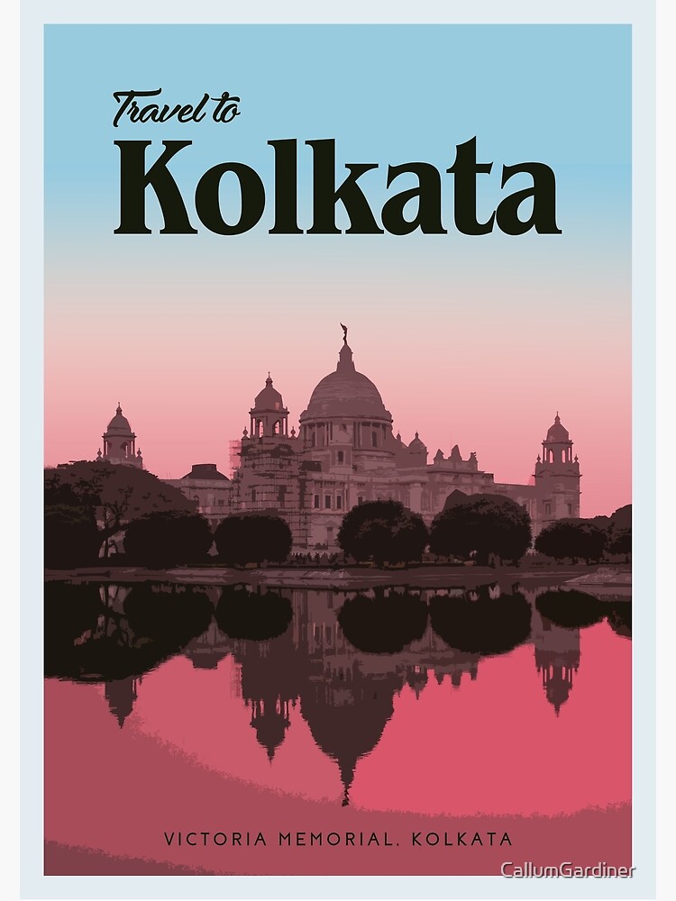 "Kolkata" Poster for Sale by Mercury Club Redbubble