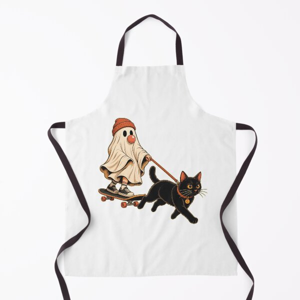 Item preview, Ghost Walking Cat Halloween designed and sold by Dmo3HarkoArt.