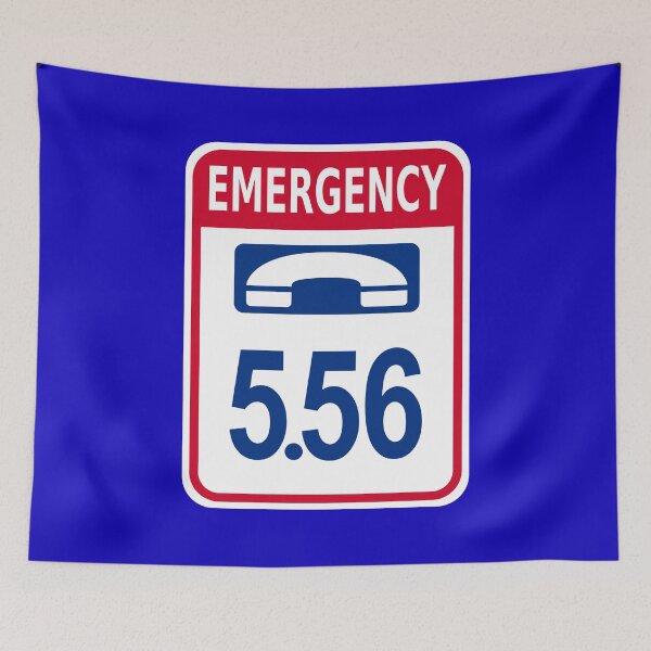 Item preview, Emergency: Call 5.56 designed and sold by Karate Octopus.