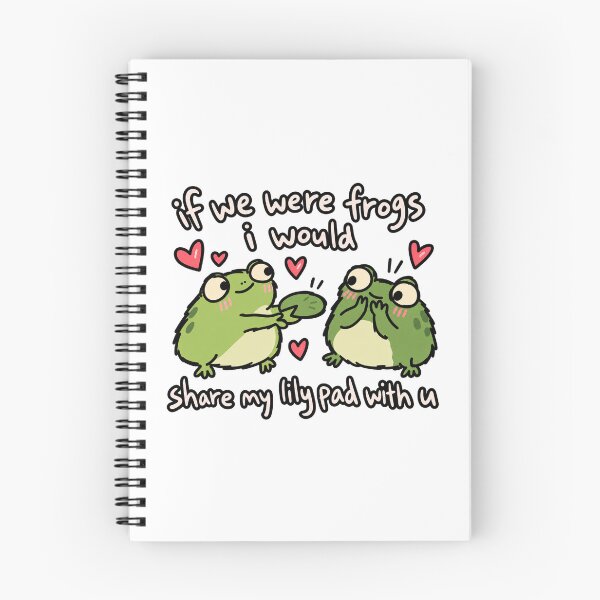 Item preview, If We Were Frogs Funny Frog Love designed and sold by MonkiFlipp.