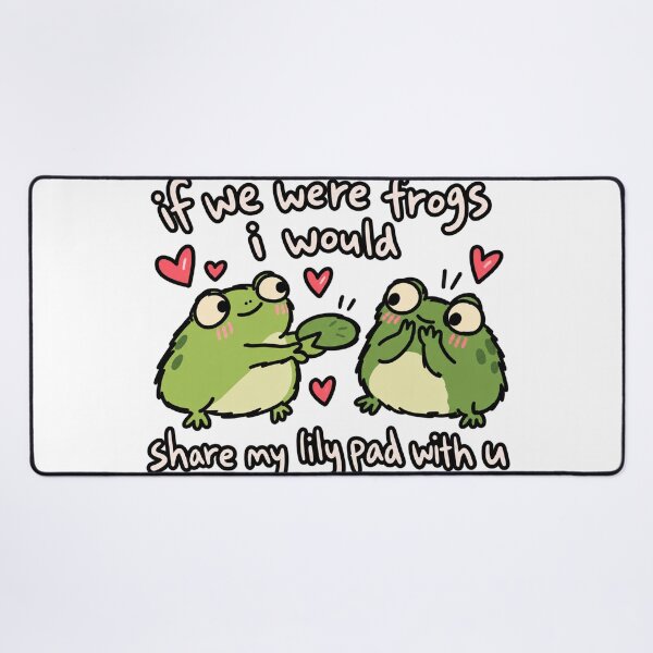 Item preview, If We Were Frogs Funny Frog Love designed and sold by MonkiFlipp.