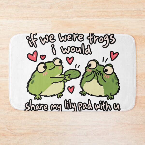 Item preview, If We Were Frogs Funny Frog Love designed and sold by MonkiFlipp.