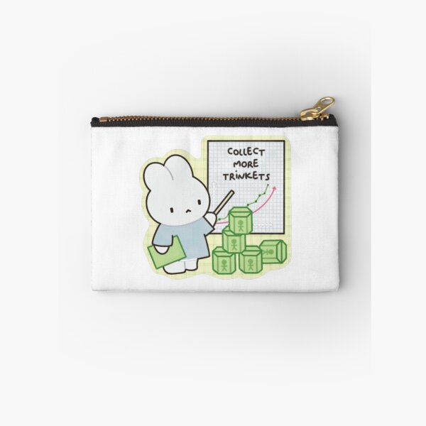 Item preview, Cute Bunny Collect More Trinkets Graph designed and sold by SopheeTrah.