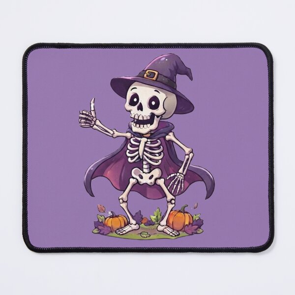 Item preview, Witchy Skeleton Collection - Spooky Cute Halloween Series designed and sold by ImagineNature.