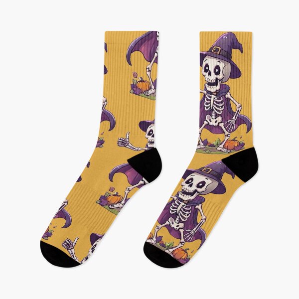 Item preview, Witchy Skeleton Collection - Spooky Cute Halloween Series designed and sold by ImagineNature.