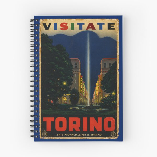 Item preview, Visit Turin - 1939 Vintage Travel designed and sold by Torinostalgia.