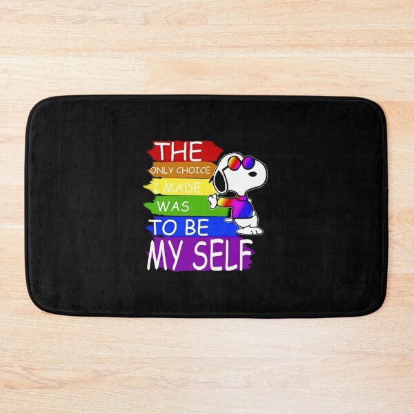 Item preview, Snoopy Rainbow Pride - The Only Choice Was To Be Myself designed and sold by Bohepa.