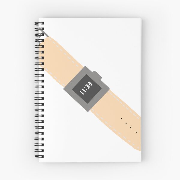 Item preview, Minimalist Digital Smartwatch Beige Leather Band designed and sold by raun.draw.