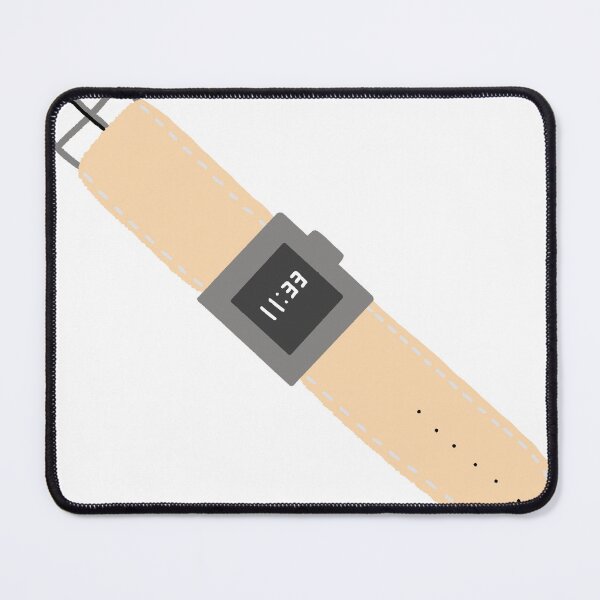 Item preview, Minimalist Digital Smartwatch Beige Leather Band designed and sold by raun.draw.