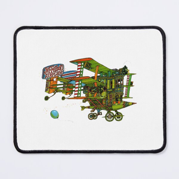 Item preview, Jefferson Airplane Inspired Psychedelic Rock Band Vintage Style Artwork designed and sold by Black4rrow.