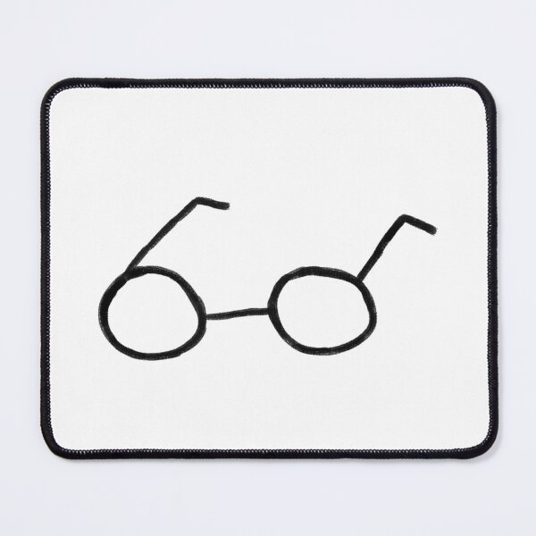 Item preview, Simple Hand Drawn Round Eyeglasses designed and sold by raun.draw.