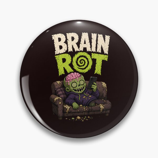 Item preview, Lazy Zombie Brain Rot Couch Halloween Meme designed and sold by LV-creator.