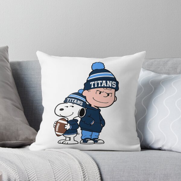 Item preview, Charlie Brown & Snoopy Tennessee Titans Football Retro F161 designed and sold by GLUVY-THEME.