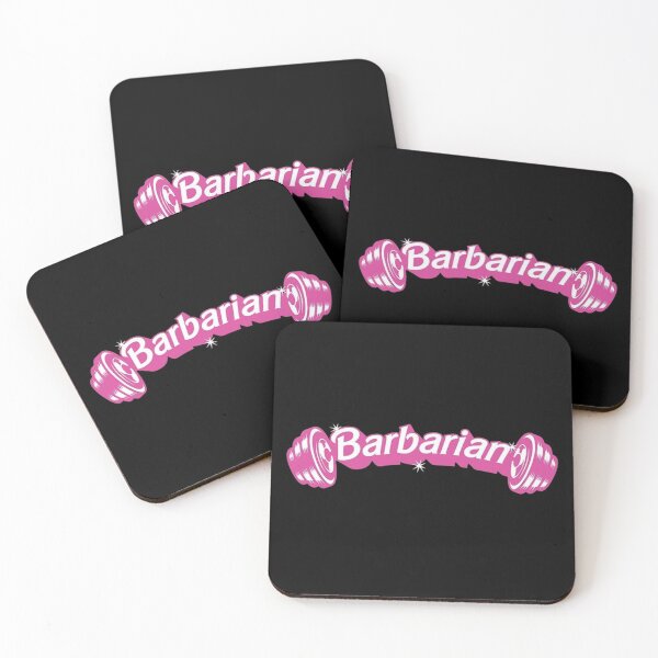 Artikelvorschau, Pink Barbarian Gym Langhantel-Workout entworfen und verkauft von Bohepa.