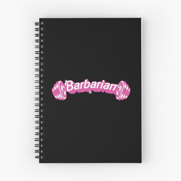 Item preview, Pink Barbarian Gym Barbell Workout designed and sold by Bohepa.