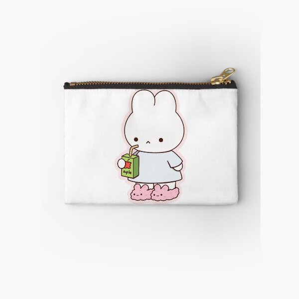 Item preview, Cute Bunny Juice Box Kawaii Sleepy Time Art designed and sold by KuickPiet.