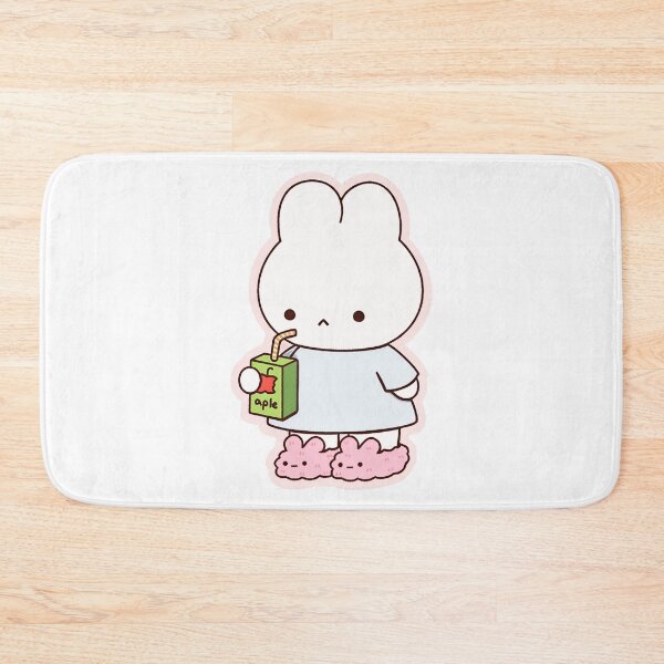 Item preview, Cute Bunny Juice Box Kawaii Sleepy Time Art designed and sold by KuickPiet.