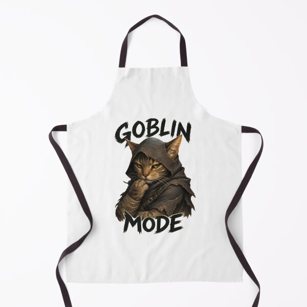 Item preview, Goblin Mode Cat Face Funny Meme Animal designed and sold by Dmo3HarkoArt.