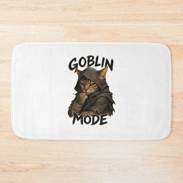Item preview, Goblin Mode Cat Face Funny Meme Animal designed and sold by Dmo3HarkoArt.