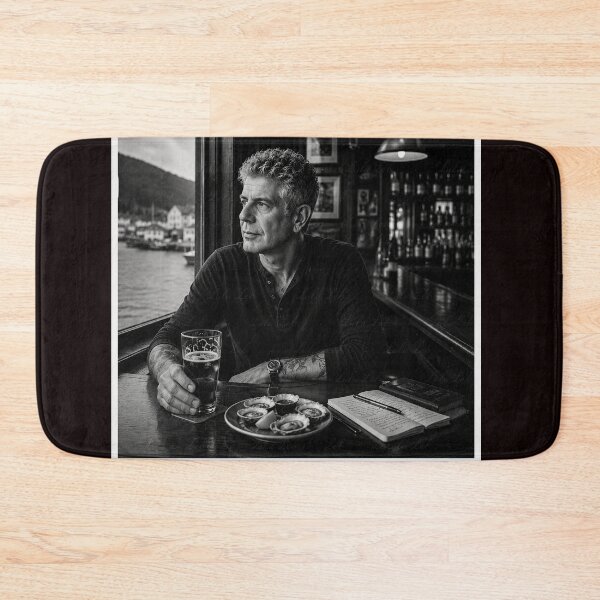 Item preview, Anthony Bourdain - Enjoy the Ride  Quote designed and sold by LuluLeb.