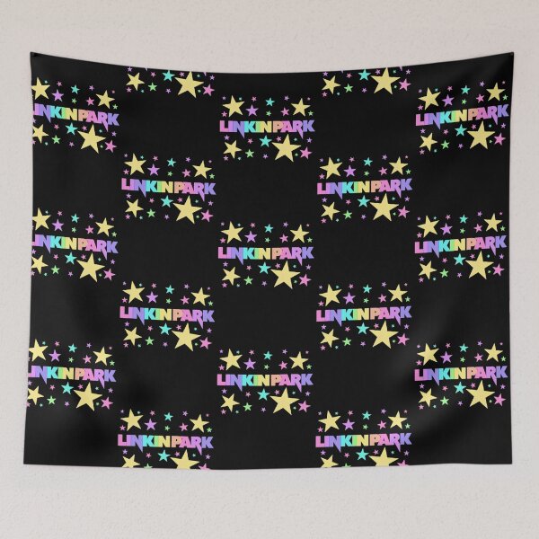 Item preview, Linkin Park Pastel Rainbow Stars designed and sold by Bohepa.