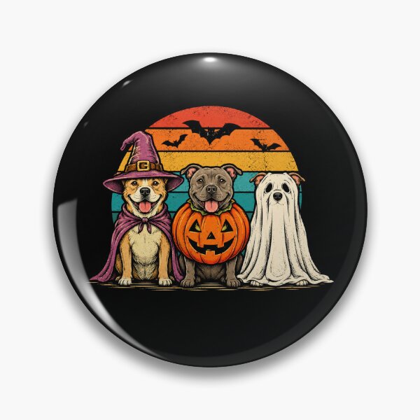 Item preview, Retro Halloween Dogs Costumes Spooky Cute Vintage designed and sold by Moizento.